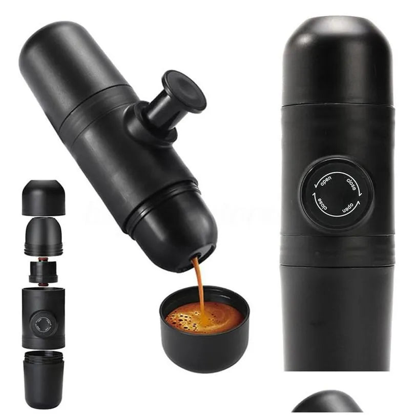 Sokoneo™ MiniPress — Espresso crémeux en 60 s, sans électricité