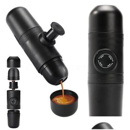 Sokoneo™ MiniPress — Espresso crémeux en 60 s, sans électricité